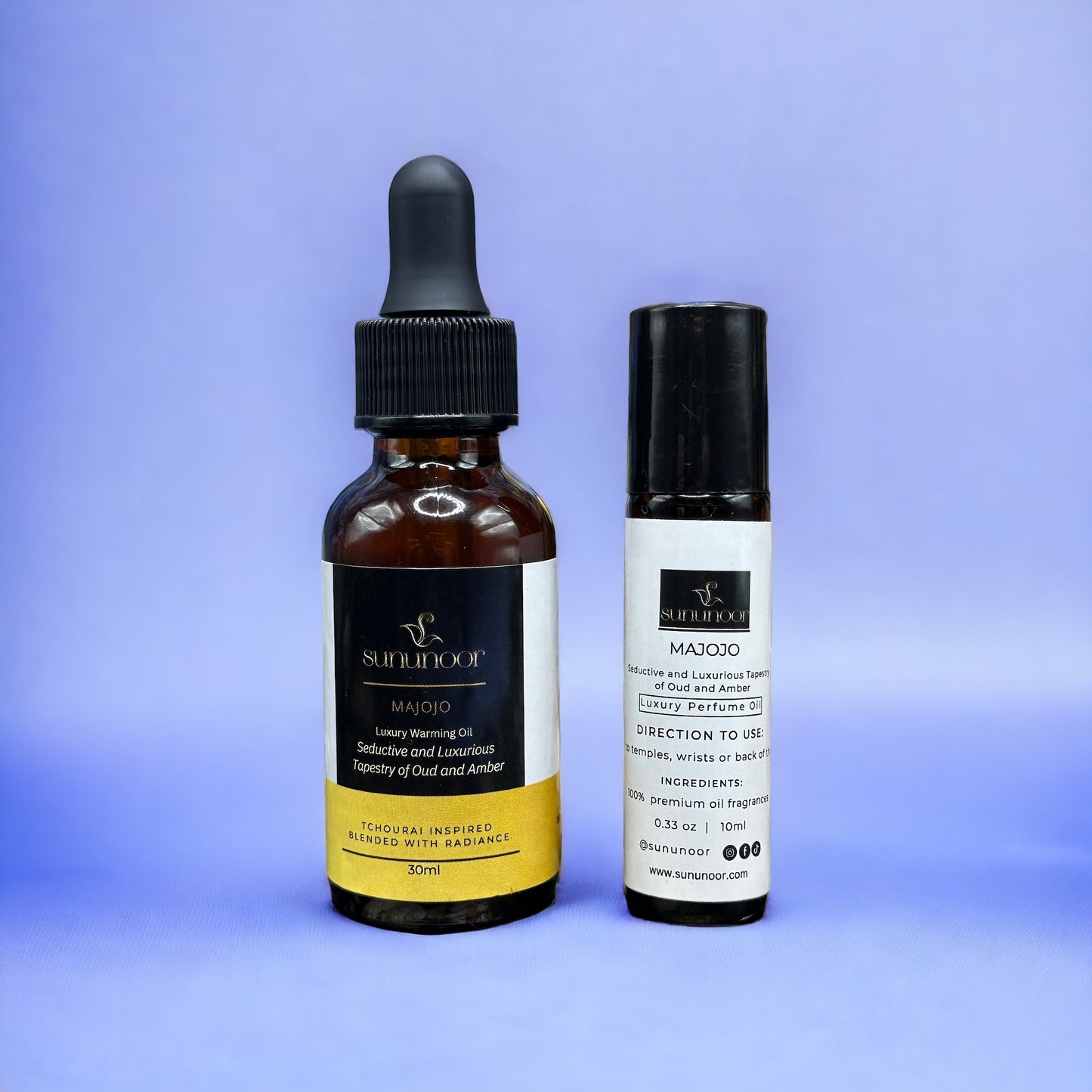 Exquisite Perfume Oil | Amber Fragrance Oil | Sununoor